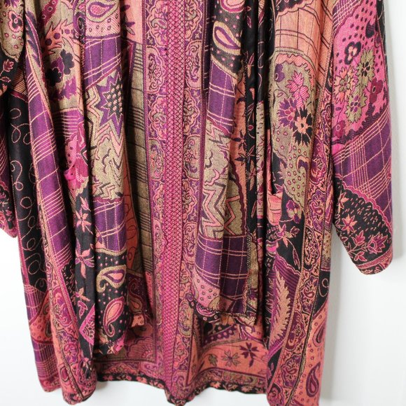 Printed Pashmina Jacket - One of a Kind - NWT - Picture 14 of 15